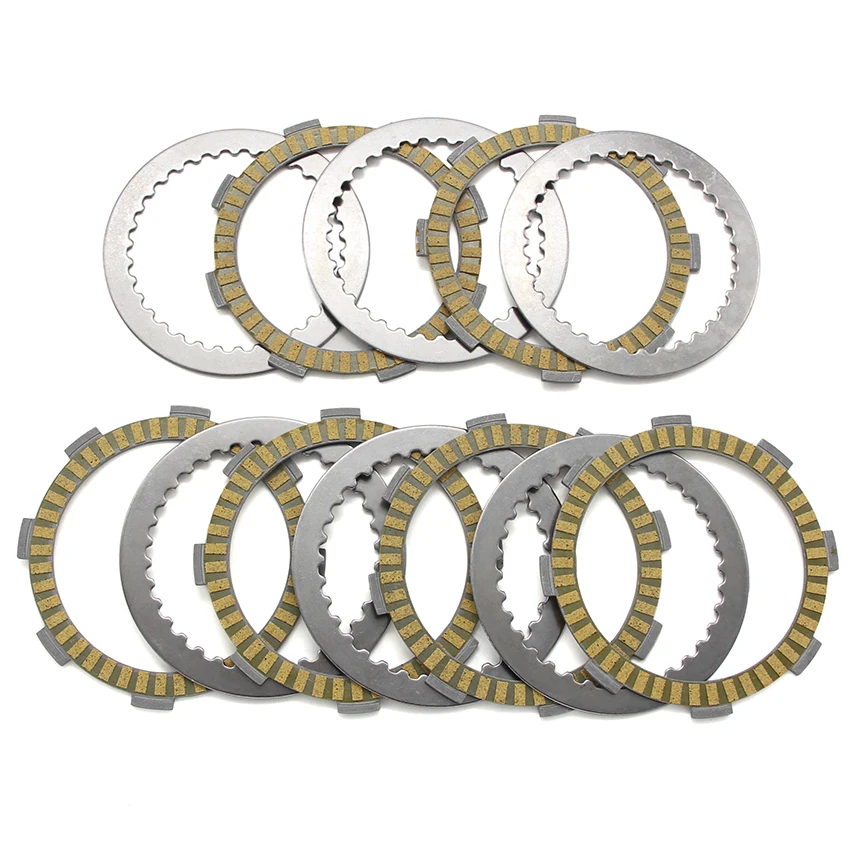 Clutch Plate Disc Set Friction For Honda CB250 Police Two Fifty CB250 Nighthawk CMX250X CMX250 Rebel 22201-KBG-A00 22321-KE8-000