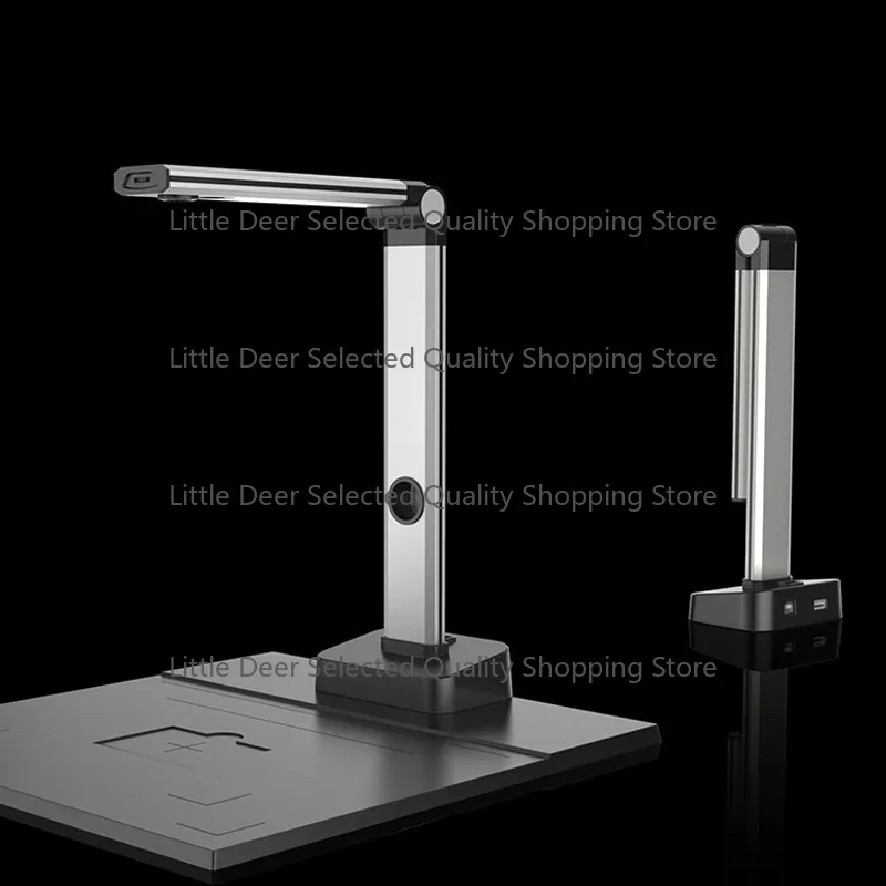 16.0MP HD Overhead Document Scanner Large Format A2 Newspaper Scanner with ABBYY OCR Function Educational Equipment