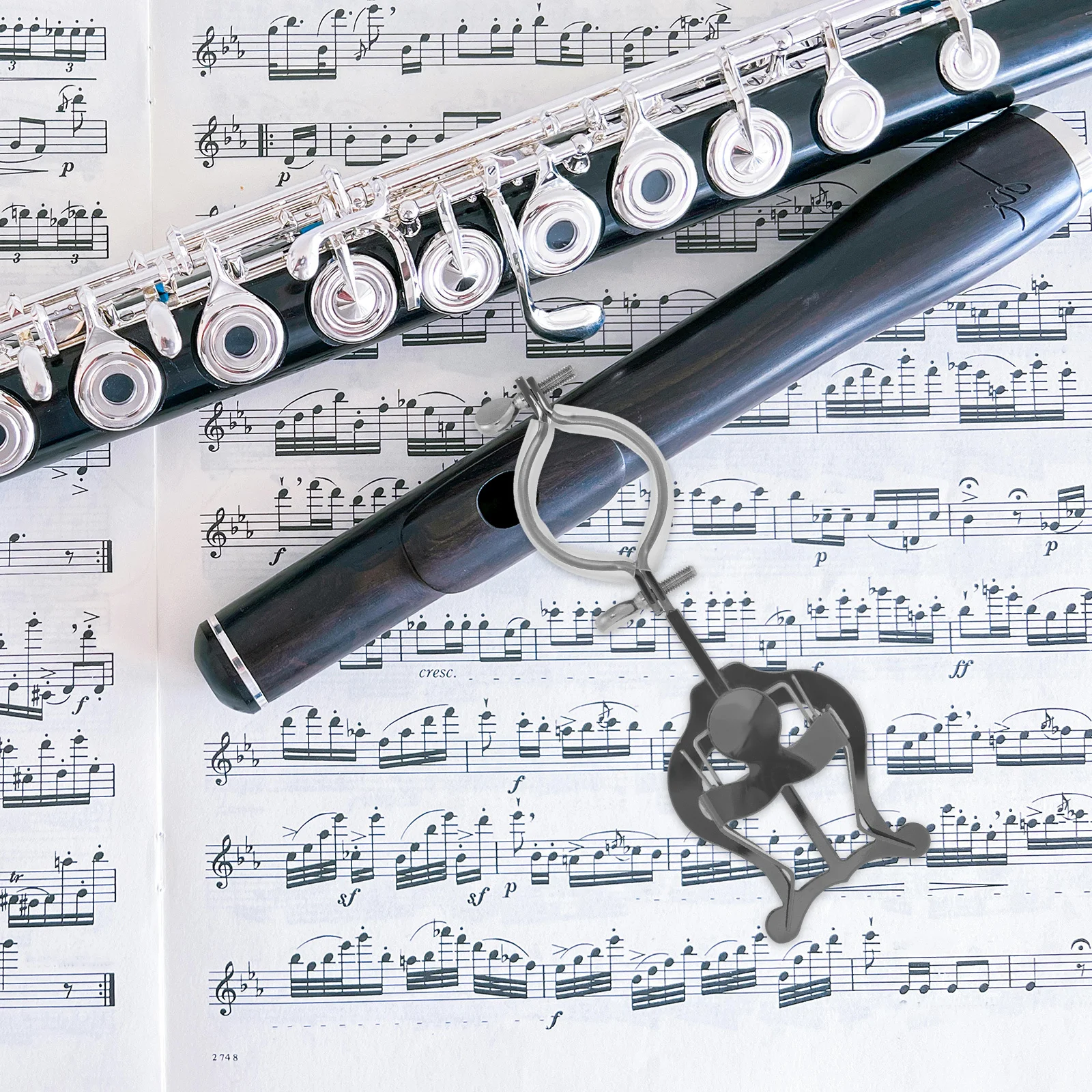 

Sheet Holder Portable Adjustable Marching Band Clamp For Clarinet Oboe Alloy Grip Music Lyre Clarinet Marching Lyre Sheet