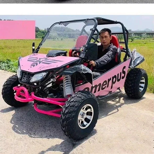 New off-road go-kart all-terrain UTV adult children gasoline electric beach car four-wheeled venue motorcycle