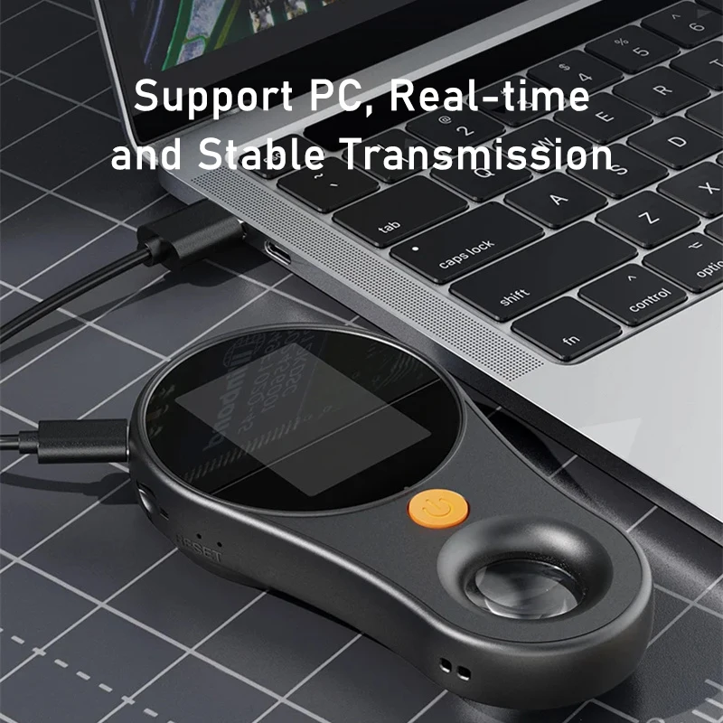 

Цифровой микроскоп 2.0 дюйма 500X с видео 1080P и 8 светодиодами для ремонта электроники (Windows/Mac)