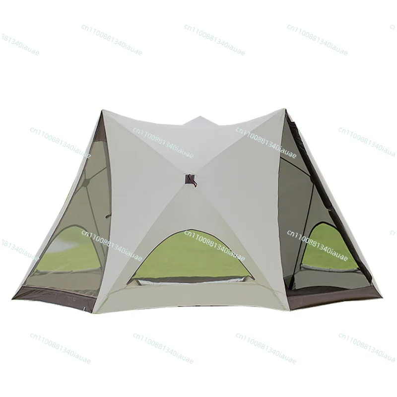 

Quick Open Tent Outdoor Portable Folding Camping Tent Equipment Full Set of Sunshade and Rainproof