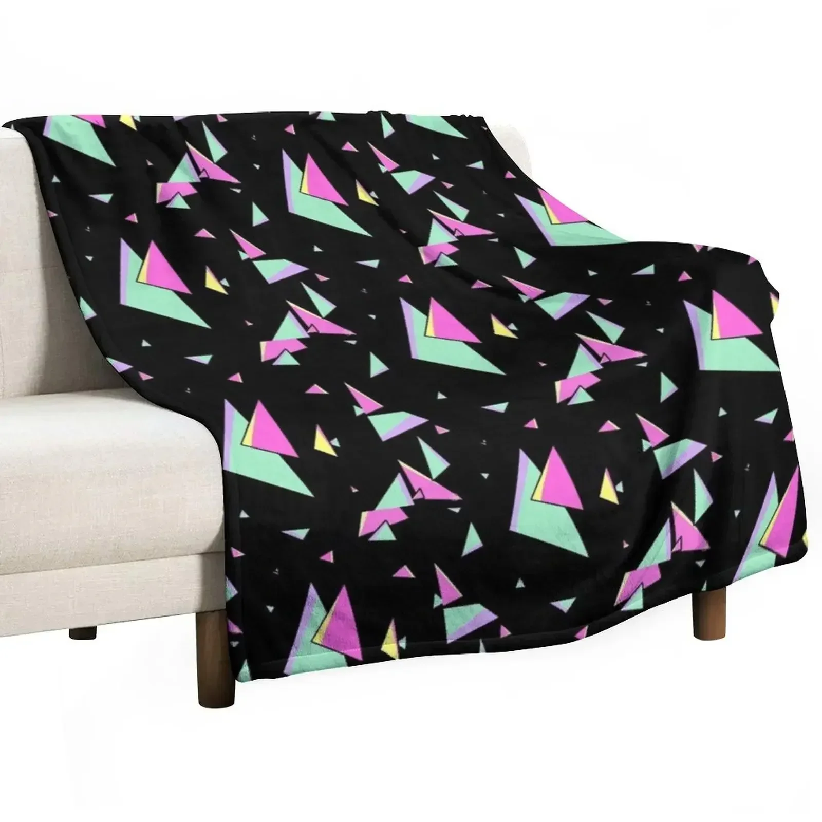 Promare Triangle Fire Aesthetic Throw Blanket Stuffeds Soft Single Blankets