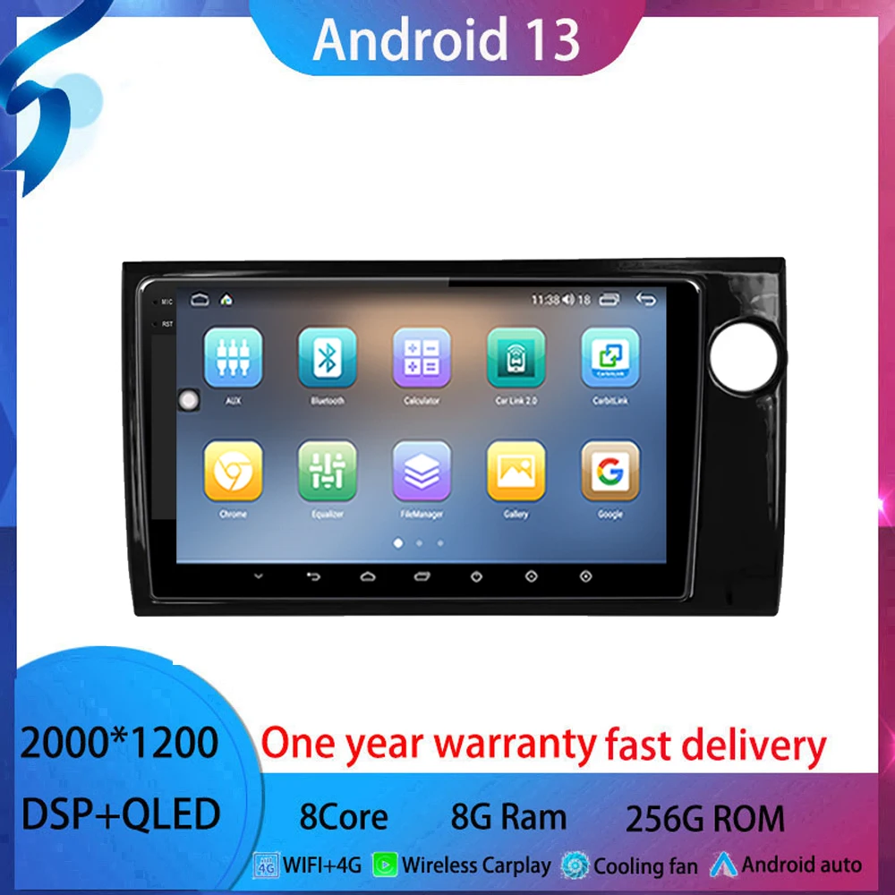 

9 inch For Honda BRV RHD 2015-2019 android 13 Car Radio Multimedia Video Player Carplay Android tablet QLED Screen 4G BT5.0