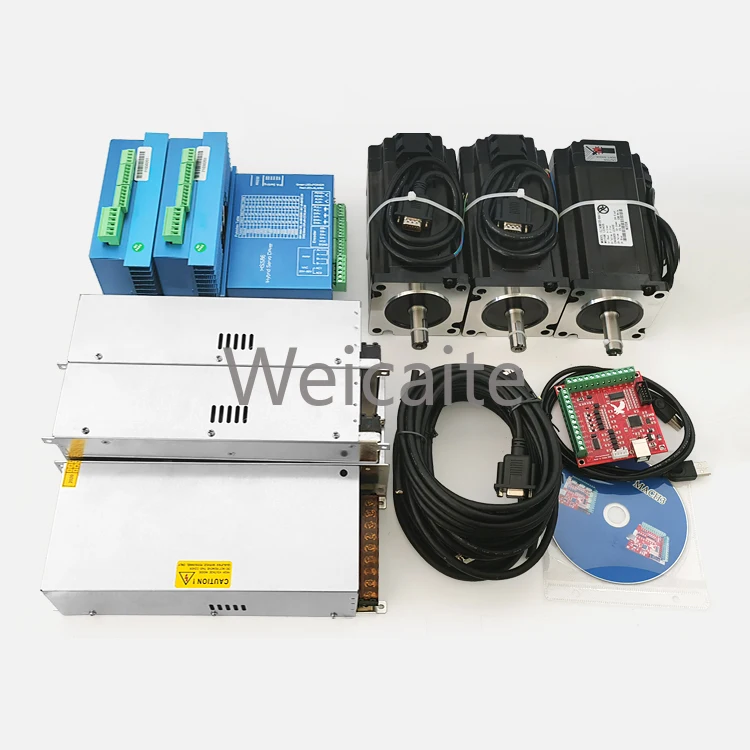 

4.5N 8.5N 12N Servo Closed-loop Kit Cnc 3-axis Nema 34 Stepper Motor with Encoder and Driver