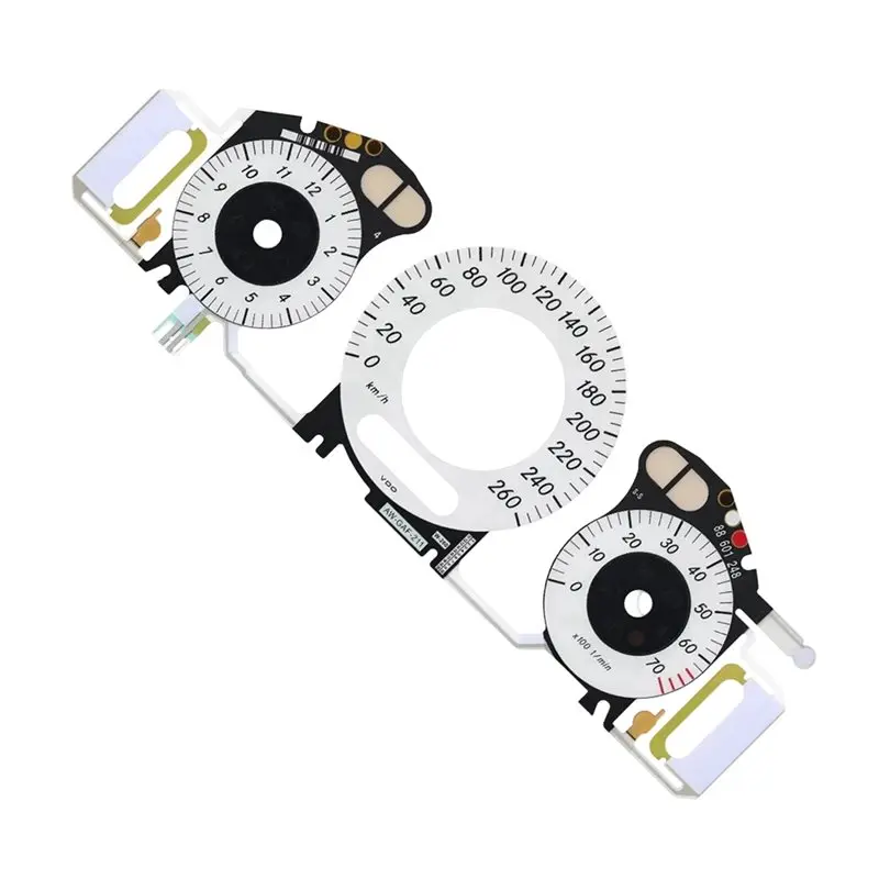 

L10A Instrument Gauge Face EL Cold Light For Mercedes-For Benz E-Class W211 C219 W209 02-10 260 Km/H 7000 RPM A2115402148 211540