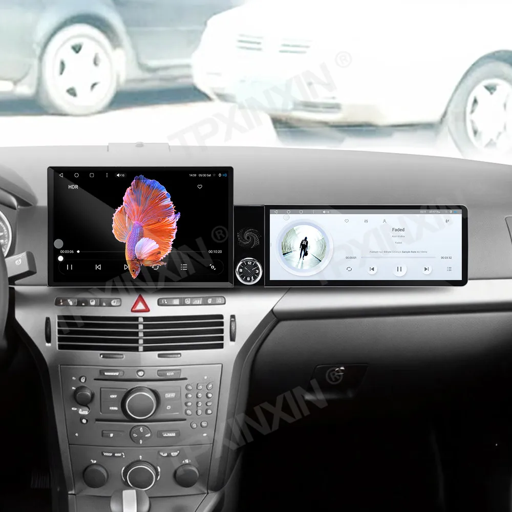 Different Type Dual Screen Car Radio For Opel Zafira Astra2004-2014 Car Multimedia Video Player GPS Navigation Carplay Unit