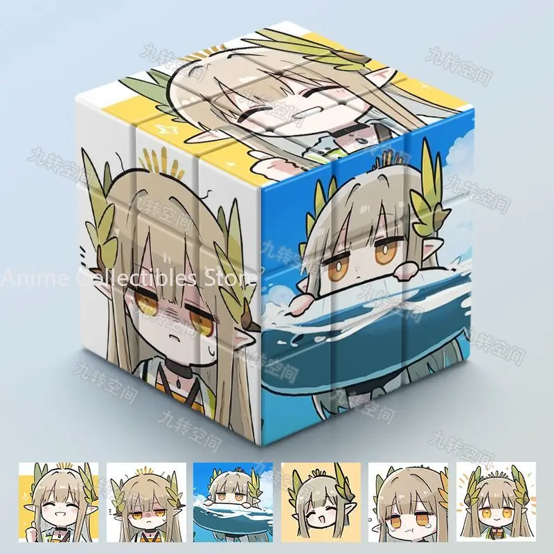 

Интересный магический куб аниме Arknights Muelsyse Speed Magic Cube головоломка Magico Cubo подарки на день рождения