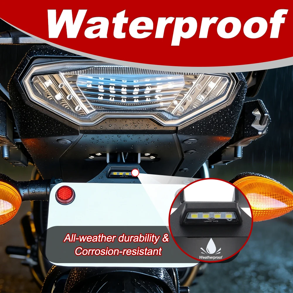 For Yamaha MT-09 Tracer (FJ-09) MT-09 (FZ-09) Tracer 7/700/900/GT Tail Tidy Fender Eliminator kit License Plate Holder Bracket - view 5