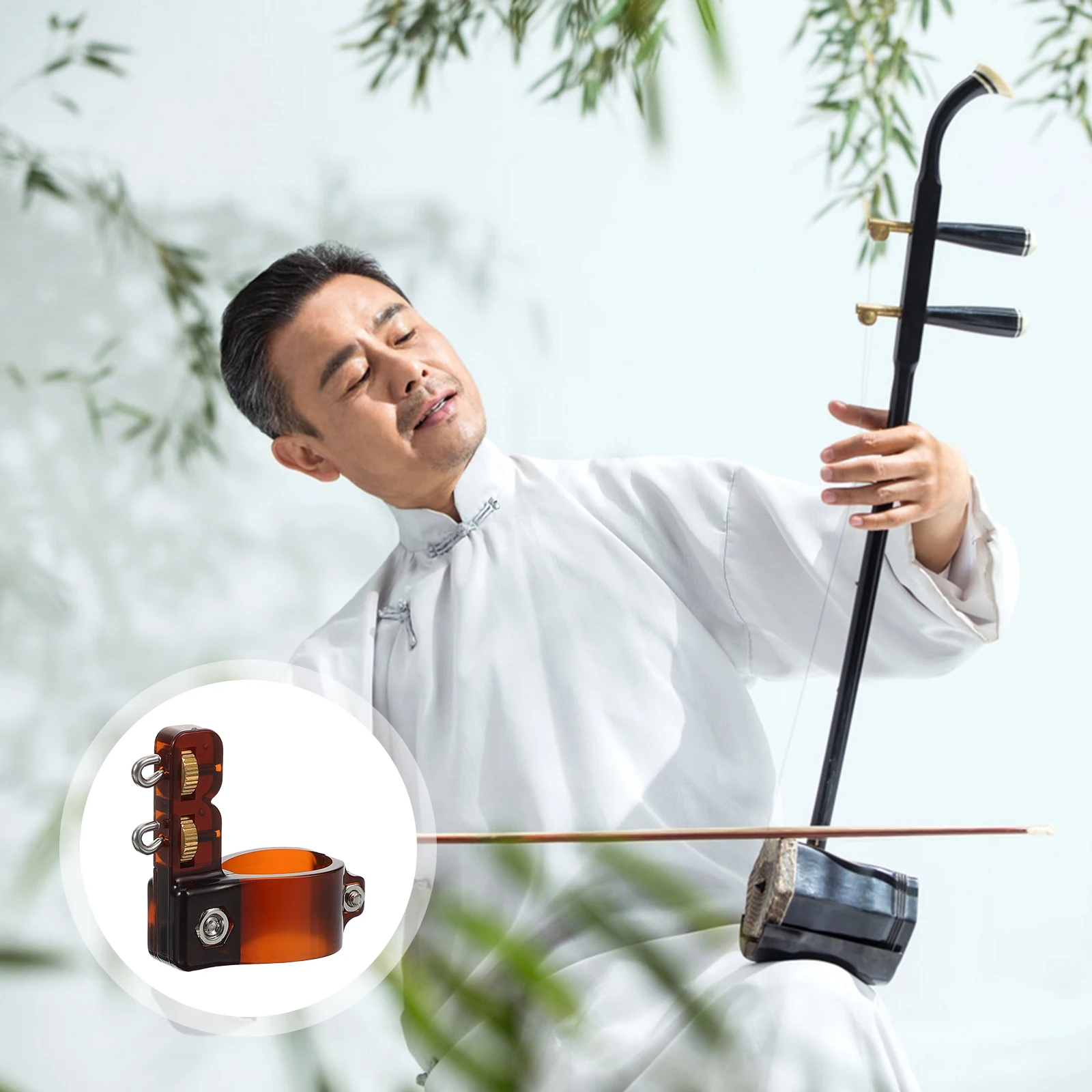 

Adjustable Metal Erhu Tuner Fine String Distance Corrector Durable Replacement Accessory Tool For Erhu Huqin Instrument Supplies