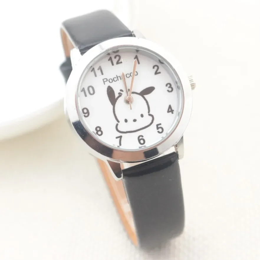 Hot Sanrio Series Pacha Dog Melody Watch Children Cartoon Belt Wrist Watch Student Quartz Watch Birthday Gift Creative Gift