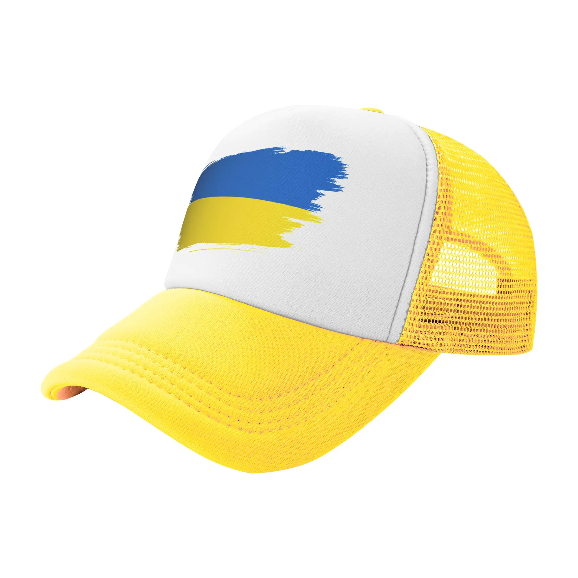 Ukraine Flag Ukrainian Mesh Baseball Caps Men Women Casual Sun Hat  Dad Hat Adjustable Summer Trucker Caps