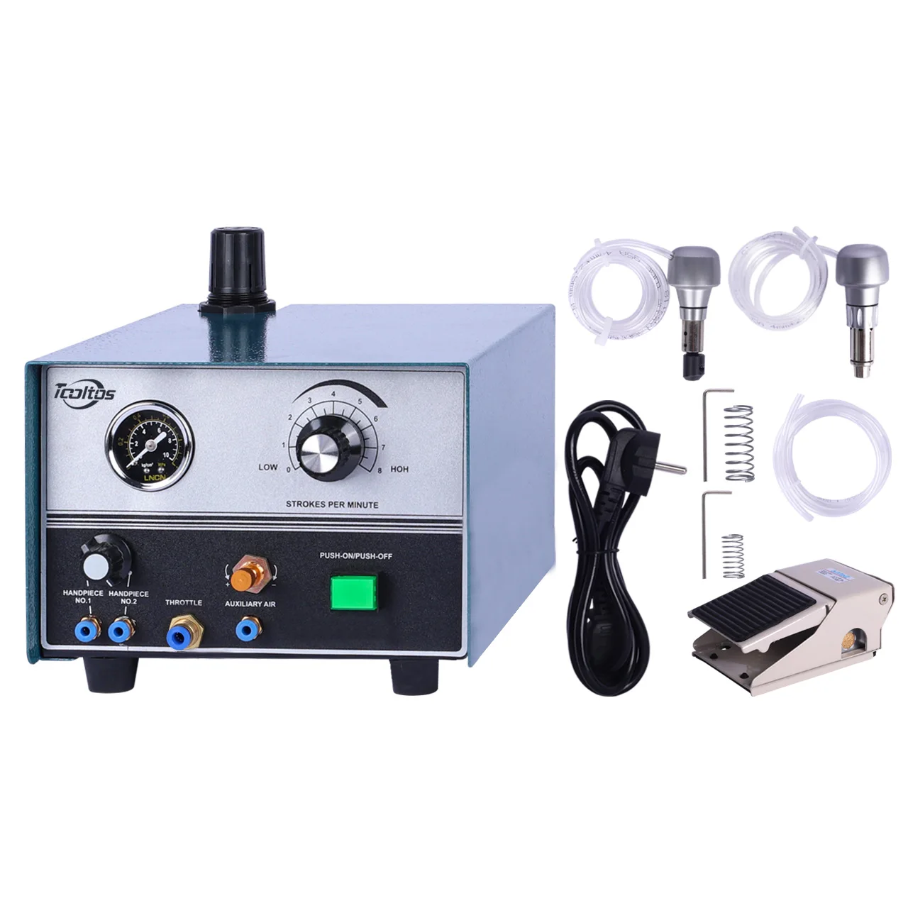 

Пневматический гравировальный станок для ювелирных изделий с двойной ручкой