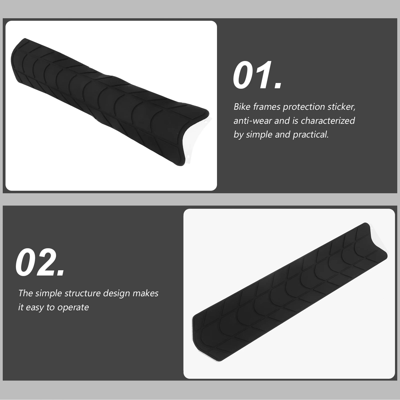 

Protection Tape Durable Mountain Bike Chain Guard Sticker Waterproof Cycling Accessory Frame Protector Bike Frame Film