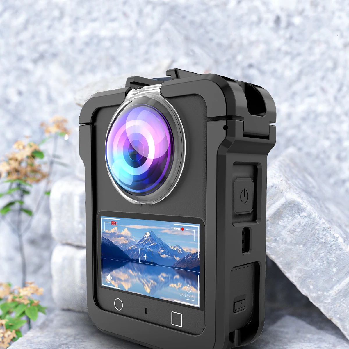 Für DJI OSMO 360 Kamera Zubehör Schutzhülle Rahmen Standard Gehäuse Hard Shell Protector Verbinden Magnet Für Dji OSMO 360 – Detail 3