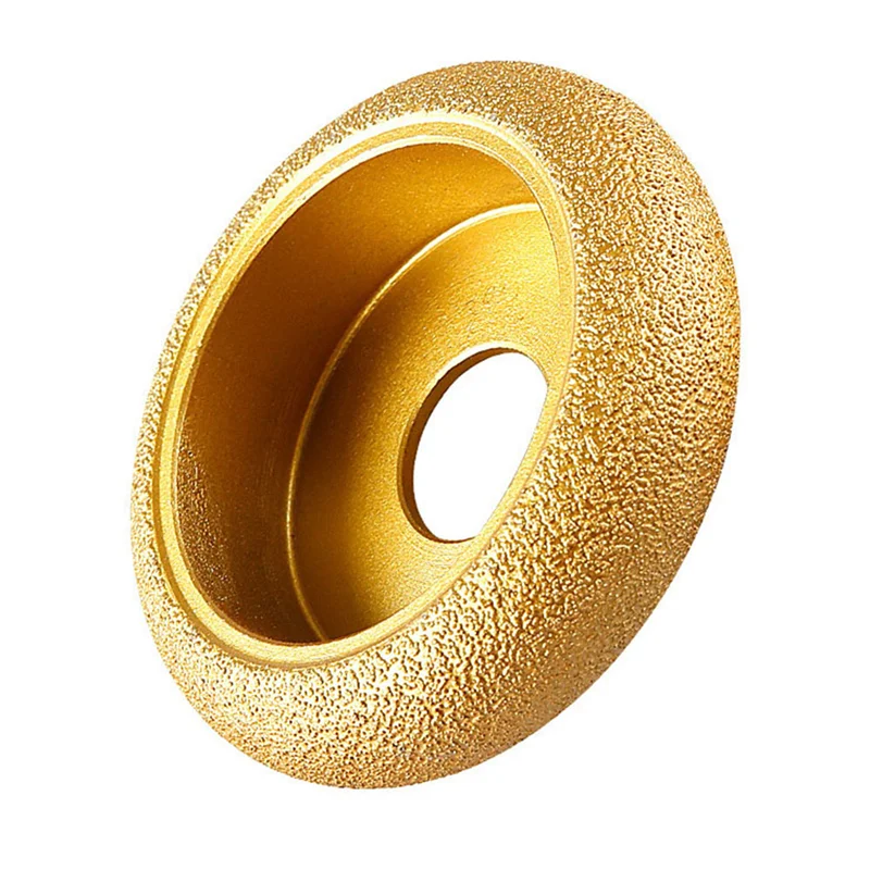 

AEE3-75Mm Stone Edging Wheel Grinding Wheel Roman Slotted Granite Marble Brazed Diamond Angle Grinder Grinding Head