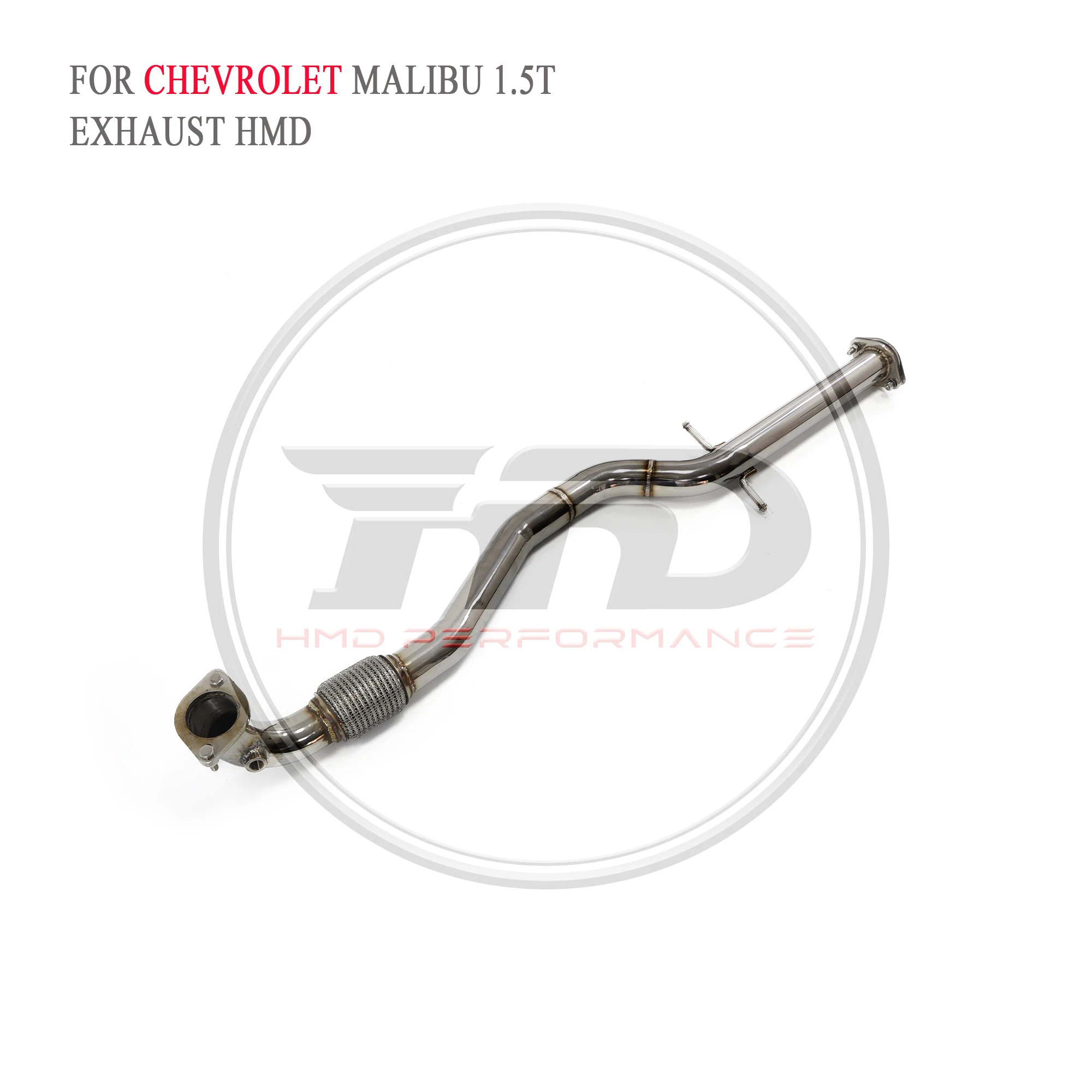 HMD exhaust system manifold raindrop insulated cat back and downpipe for Chevrolet Malibu 1.5t auto accessories