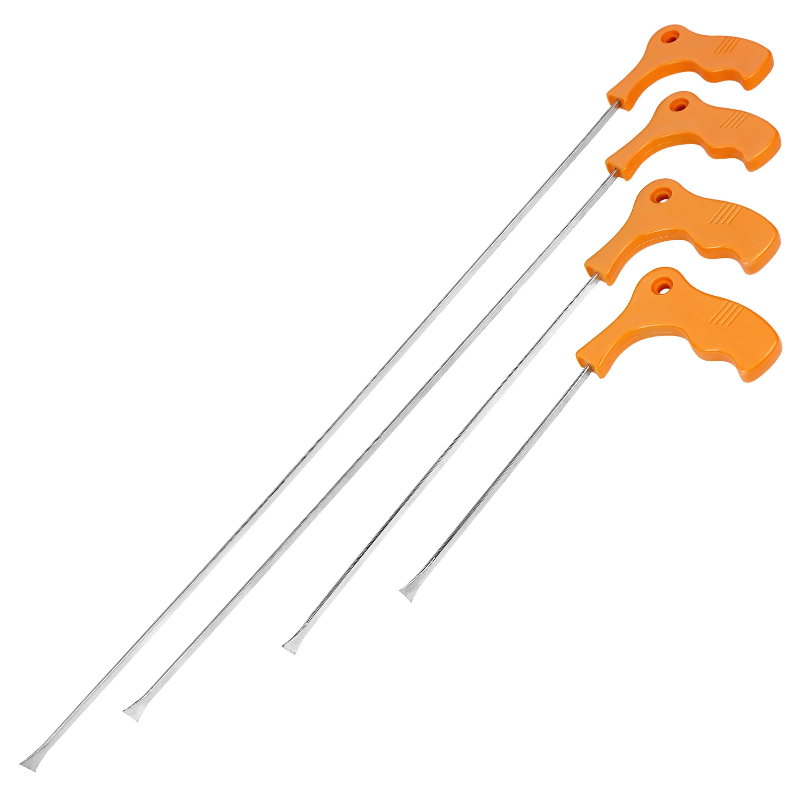 

Furuix 4PCS Car Dent Repair Tool Metal Dent Repair Pry Bar Orange Crack Recovery Tool