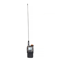 RH771S 144/430MHz Dual Band UHF VHF Titanium Alloy Whip SMA-Female Two Way Radio Aerial for Baofeng Kenwood Ham Two Way Radio