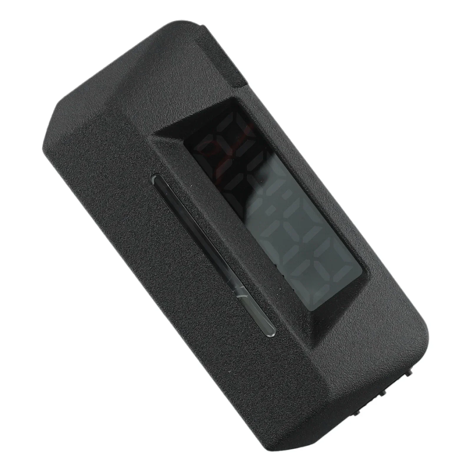 

Новый автомобильный HUD-дисплей на лобовое стекло с подключением к OBD2, черный, из ABS-пластика, отображает температуру и скорость, практичный аксессуар для автомобиля