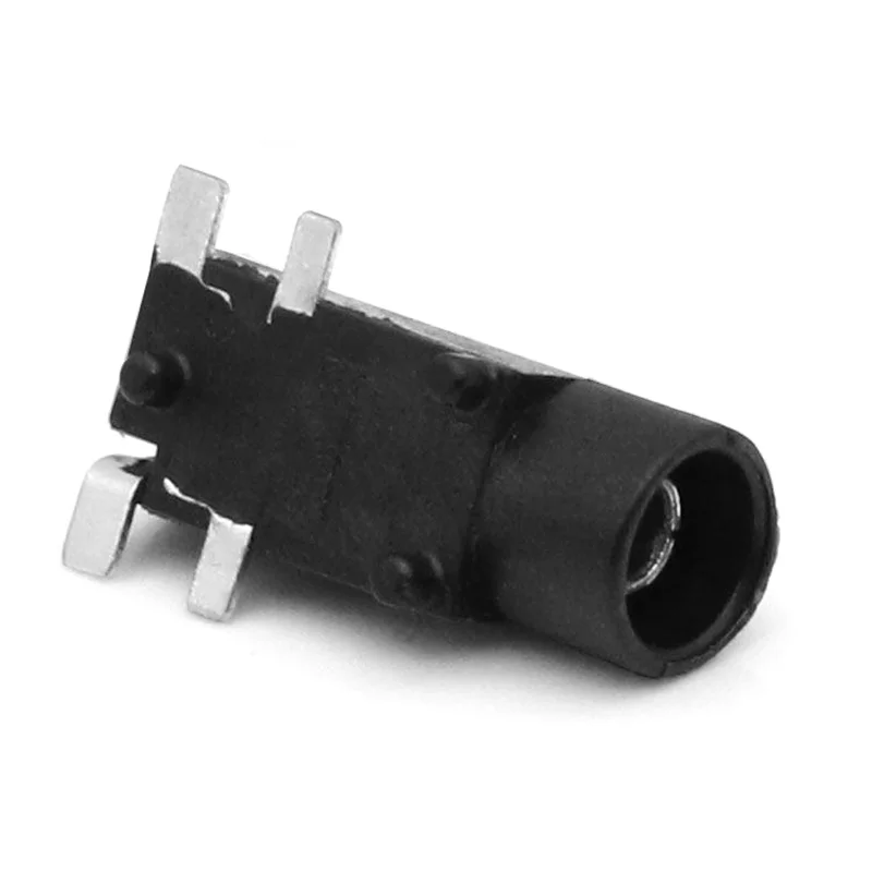 DC002K 4-pin surface mount column-type DC socket waterproof power interface charging base DC-002 toy port