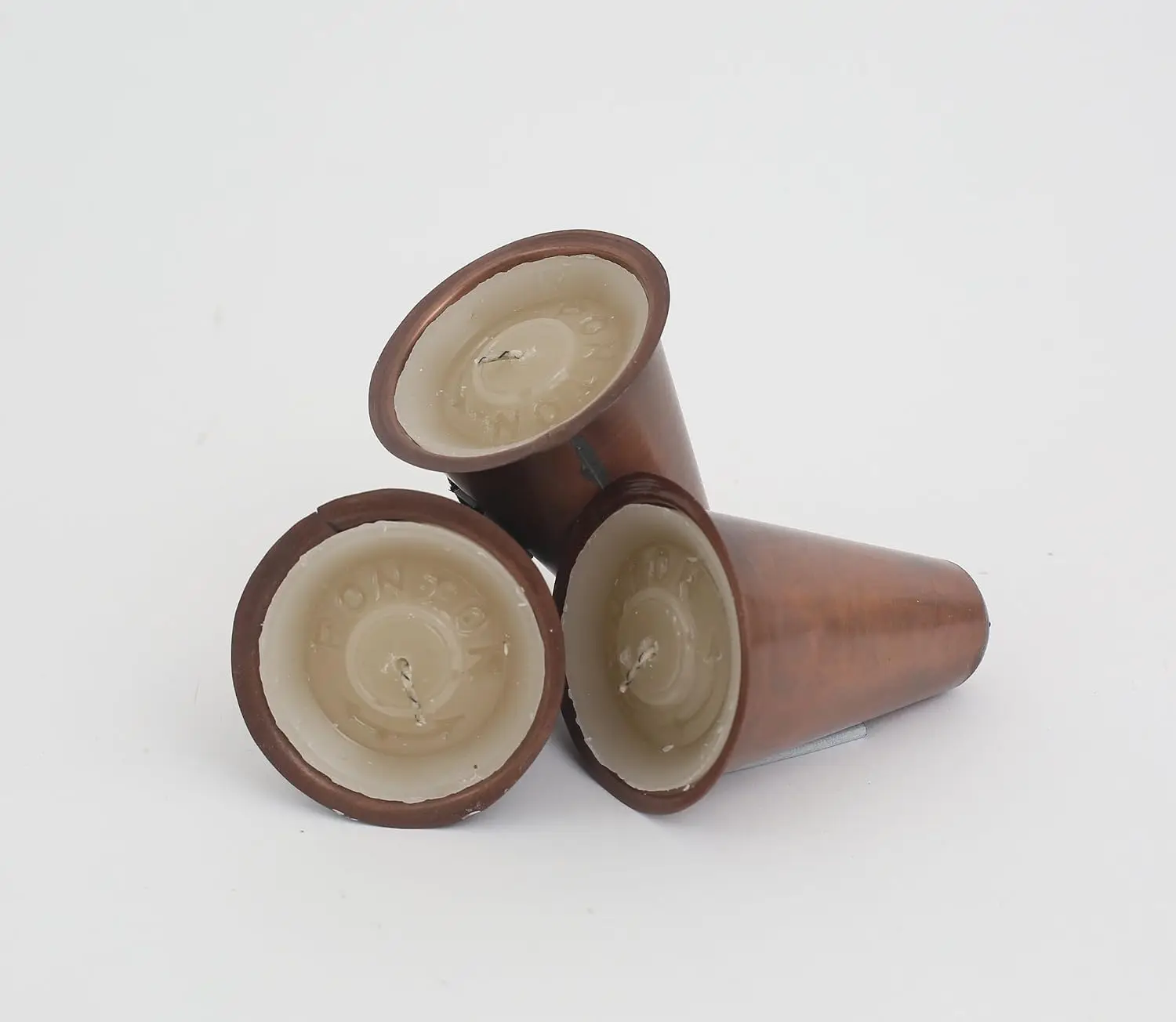 Sugarmold Vanilla Candles and Cone Inserts Set of 6-Sugarmold-New