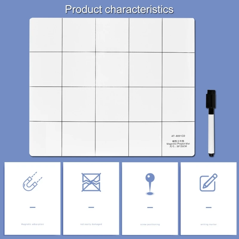 ملحق إصلاح فني وسادة الخدمة المغناطيسية المطاطية سهل الاستخدام للهاتف