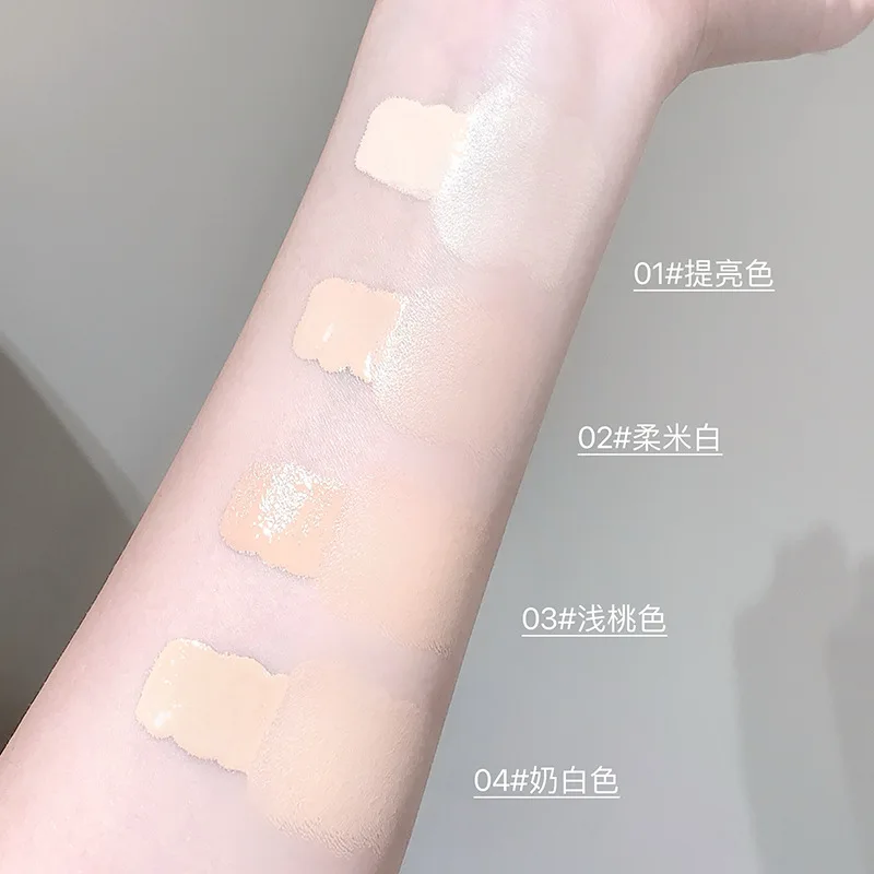 คอนซีลเลอร์ผิวหน้า Brightening Flawless Makeup Net Transparency Correction Recreating Beauty Of Nature Makeup More Delicate