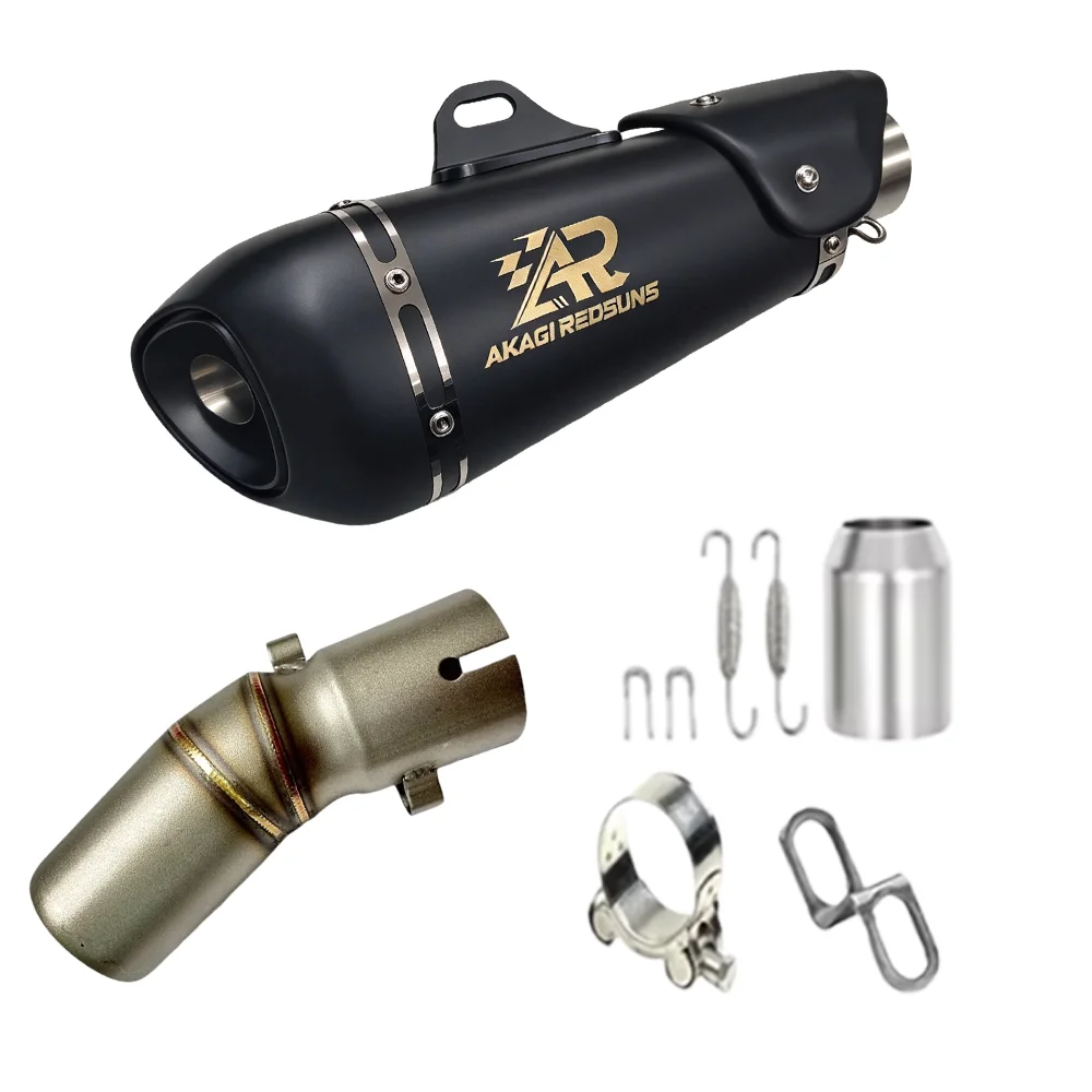 51mm Motorcycle Modified Mid Exhaust Link Pipe For CFMOTO 450SR NK450, Stainless Steel Construction, Not Fit 2025 Single Swingar