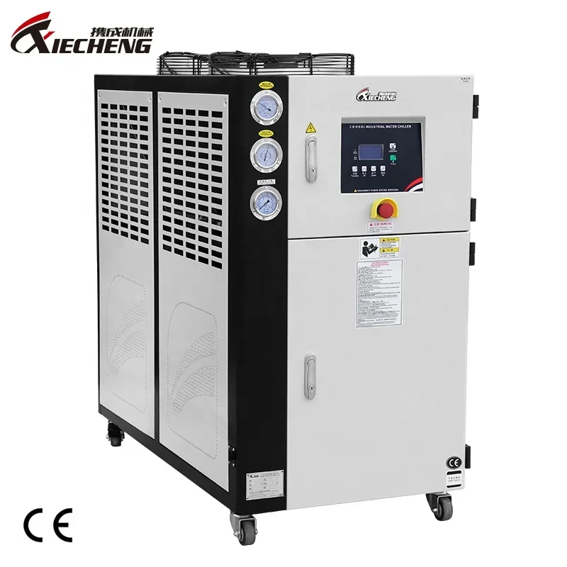 Excellent Cooling Chiller 5HP R22/R407C Injection Plastic Chiller 5Ton Air Cooled Industrial Water Chiller for Sale