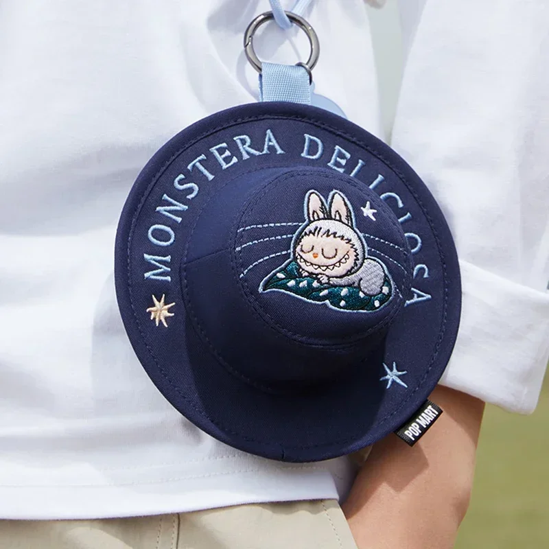 

POP MART LABUBU THE MONSTERS FALLIN WILD Series Рыбацкая шляпа, маленькая сумка, слепая коробка