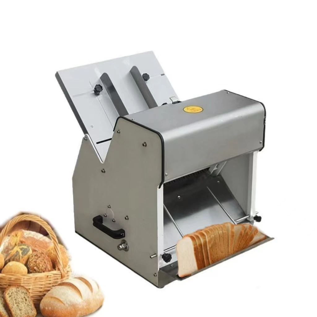 

Commercial Stainless Steel 31 Slices Electric Dough Bread Slicer 220V 58KG 12MM