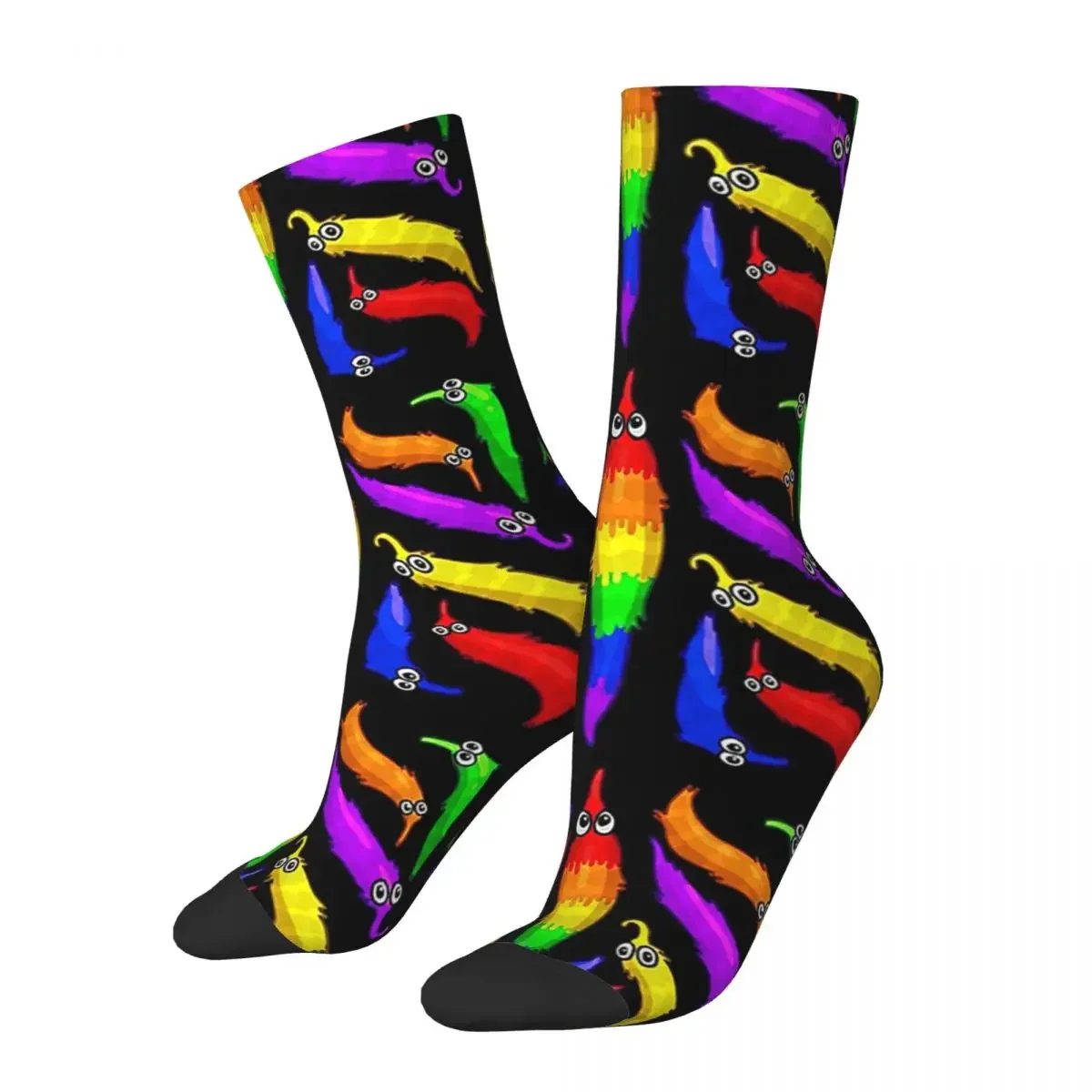 Gay Pride Worms Socks Harajuku High Quality Stockings All Season Long Socks Accessories for Man's Woman's Birthday Present