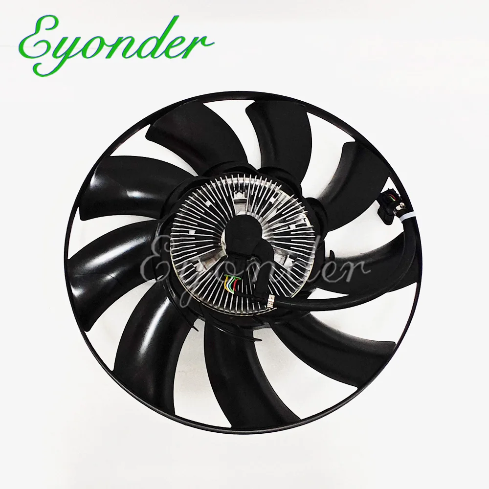 Auto Radiator Cooling Fan for LAND ROVER DISCOVERY IV L319 RANGE ROVER SPORT L320 3.0TD LR013695 LR021990 LR023392 AH328C617AC
