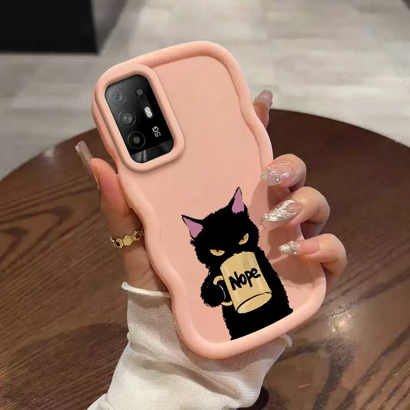 حافظة نين كوب أنيقة غير رسمية مرنة لهاتف OPPO F19 ProPlus 5G مع مثالية أنيقة لـ Reno F A 1 15 21 55 8 5 17 21 7 Z Lite S