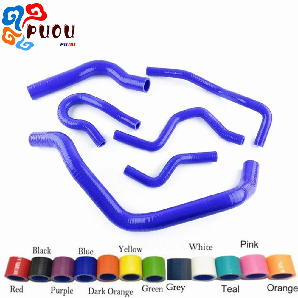 

FIT HONDA CIVIC Type R DC2 EK4/9 B16A/B Silicone Radiator Heater Hoses Kit