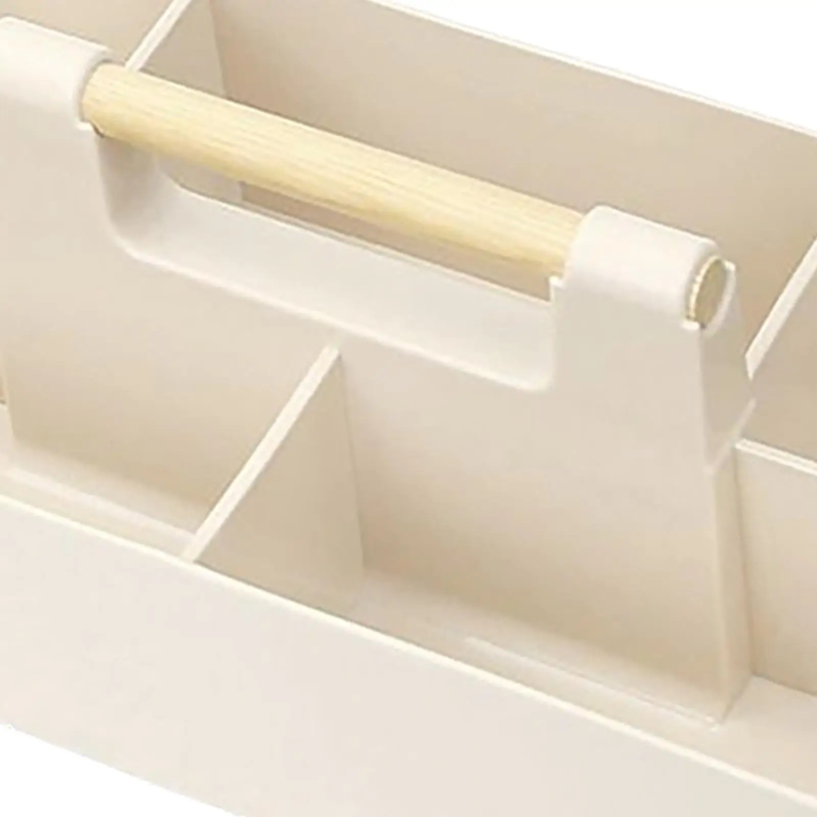 1 Piece Storage Box W/ Handle Classification Stackable for Desktop Cabinets