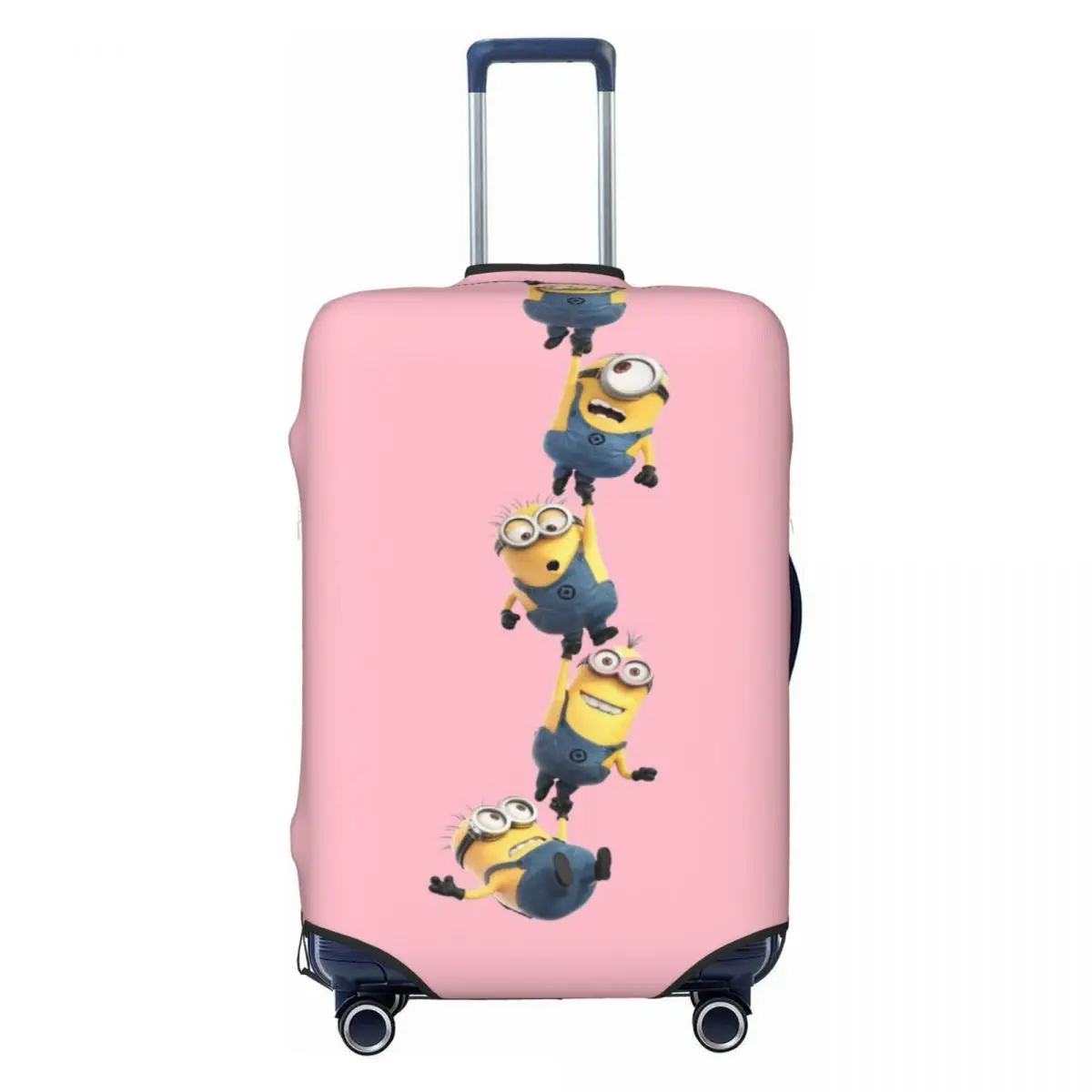 

Custom Funny Anime M-Minions Cartoon Luggage Cover Protector Dust Proof Travel Suitcase Covers
