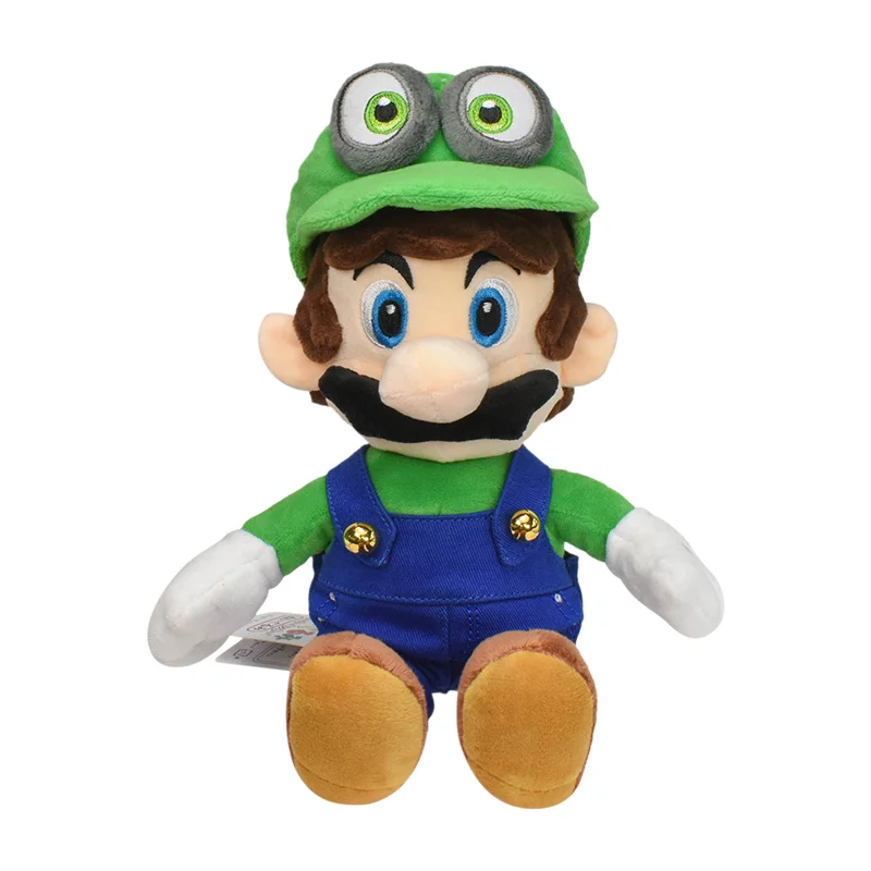 Super Mario Bros. Luigi Odyssey Cappy Animal relleno, Nintendo 3D mundos dibujos animados interruptor personaje del juego gorro de juguete de peluche muñeco de peluche