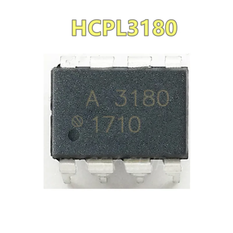 

10pcs/lot HCPL-3180 HCPL3180 MARKING A3180 3180 DIP8 new original In Stock