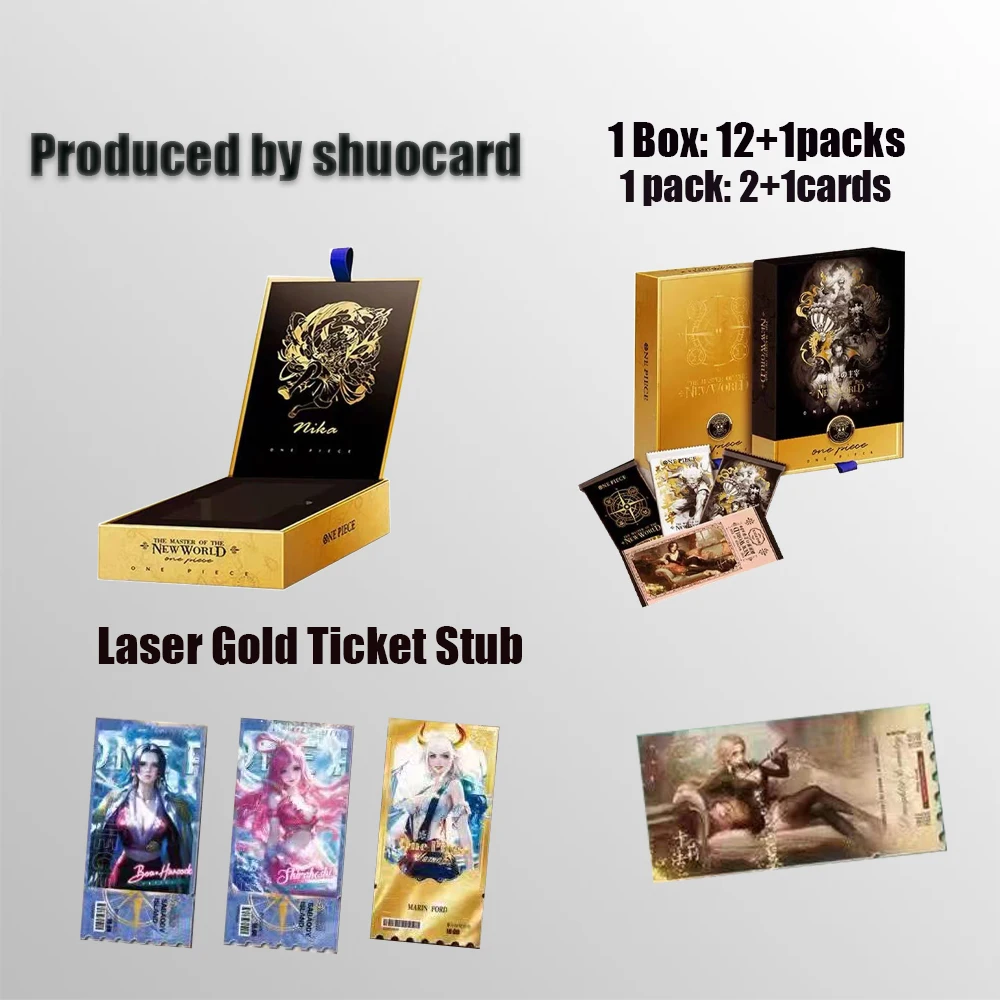 

Wholesale Latest Release One Piece card Kabag Wave 8 Luffy Robin Boa Booster Box TCG Master New World Collection Card