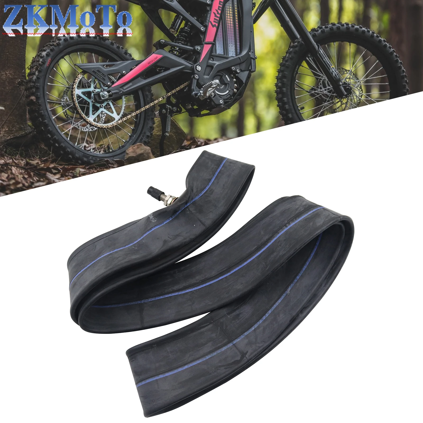 2.25/2.50-19 Butyl Inner Tube For SurRon Sur-Ron Sur Ron Light Bee S & Light Bee X Electric Motocross Bicycle Universal Parts