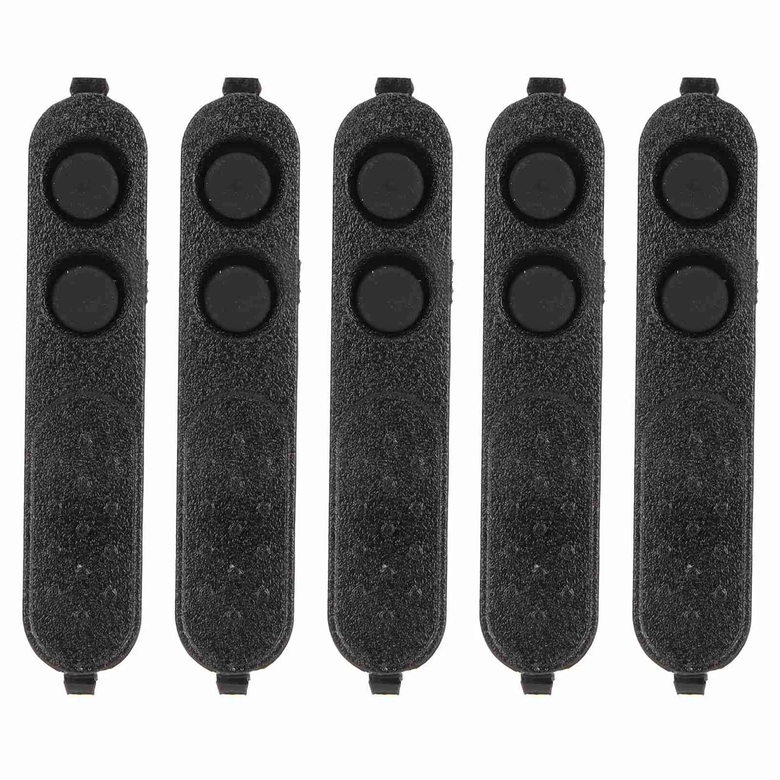 5pcs PTT Lock PTT Rubber Compatible for Motorola XIR P3688 DEP450 DP1400 Walkie Talkies