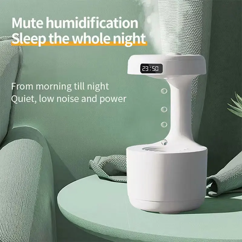 

Humidifier Home Office Desktop Hydrating Device Super Vision Reverse Gravity Water Drop Humidifier