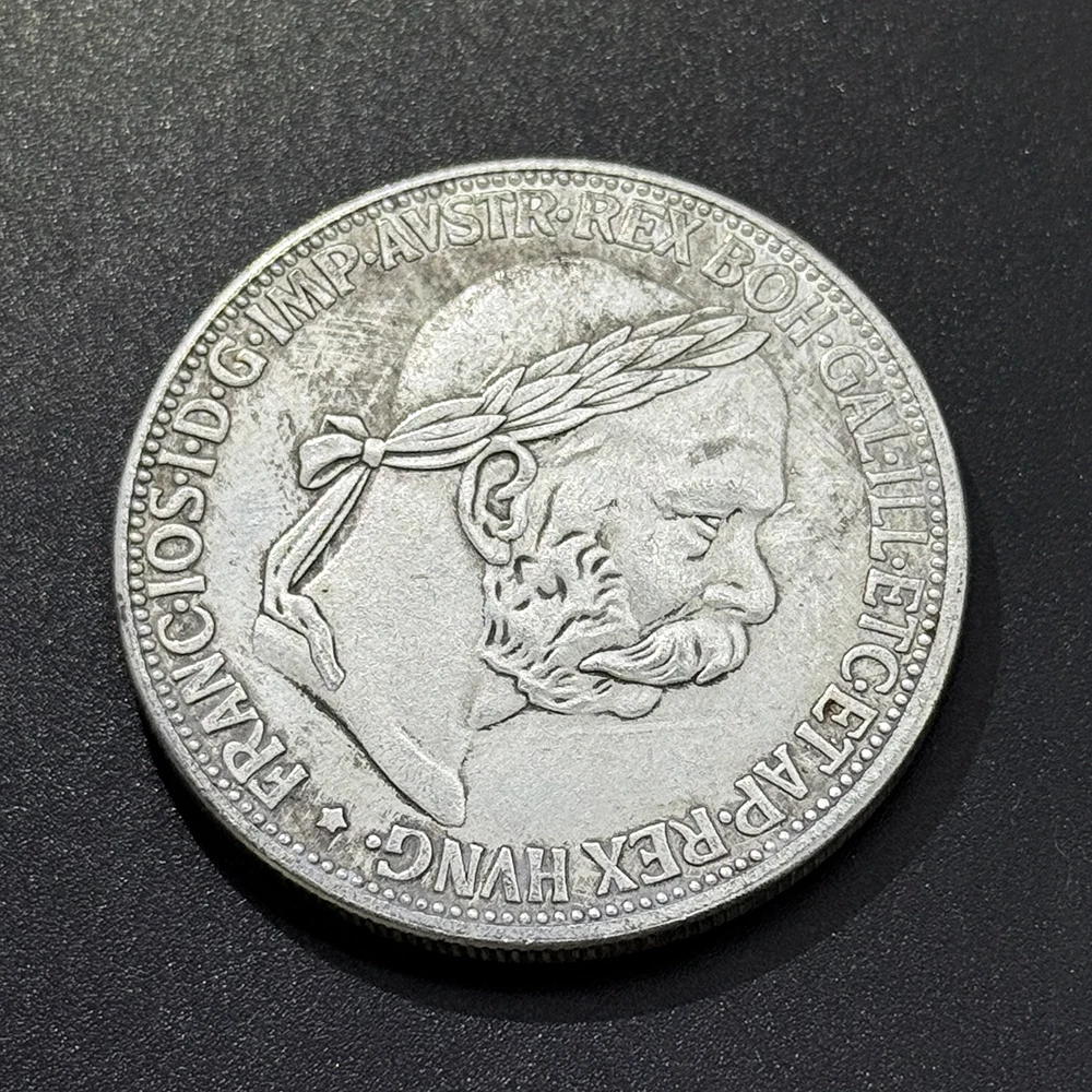 النمسا 1900 فرانز I 5 كرونا عملة تذكارية، وسام مجموعة طبق الأصل من الإمبراطورية المجرية النمساوية، هدية عيد الميلاد، هدايا تذكارية