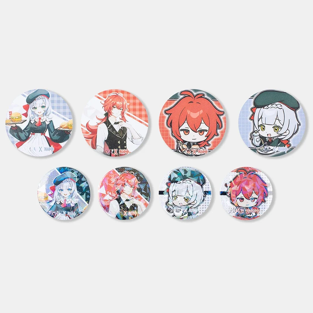 Anime Genshin Impact Noelle Encer Ragnvindr Cosplay Kartun Tanda Berdiri Akrilik Figur Berdiri Ornamen Desktop Hadiah Penggemar Maskot