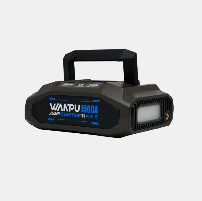 

Многофункциональный автомобильный аккумулятор 12 В, портативный стартовый насос для накачивания шин со светодиодной подсветкой