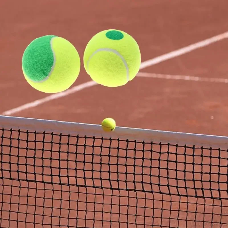 

1Pc Tennis Balls For Kids Soft Elastic Low Compression Pressureless Training Ball For Youth Beginner Practice