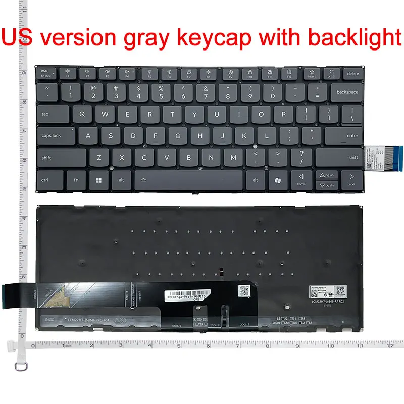 NEW Laptop Keyboard For Lenovo Yoga Slim 7 14APU8 14IMH9 14Q8X9 2023 Yoga Pro 7 9 14IRP8 2023