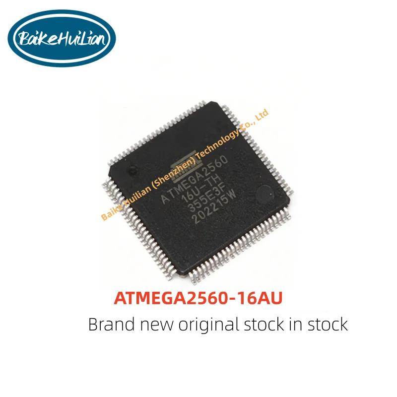 

Brand New Original Stock ATMEGA2560-16AU TQFP-100 AVR Microcontroller MCU